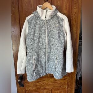 The North Face Cream Hooded Jacket